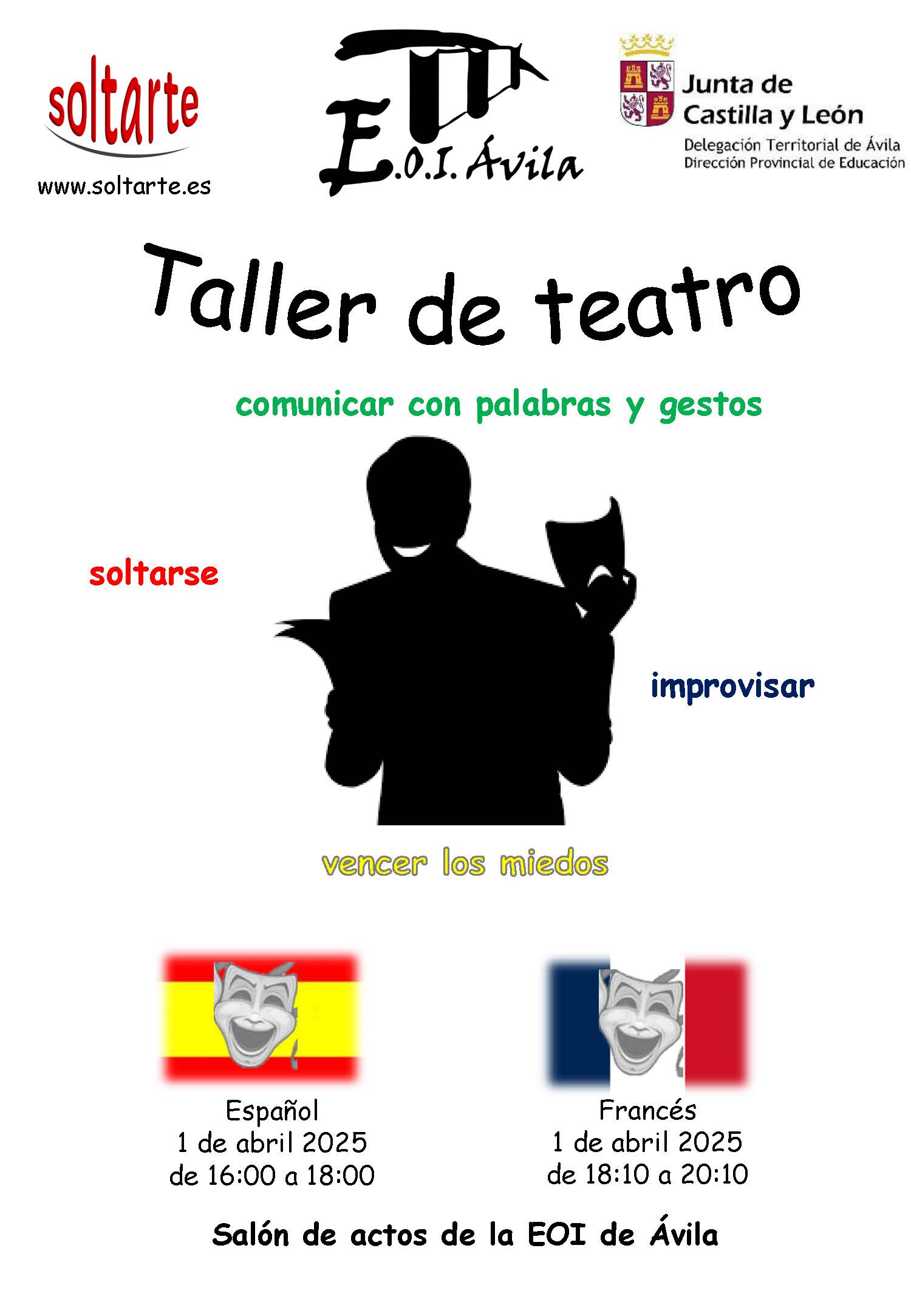 Cartel Taller de Teatro 2025
