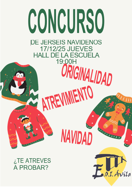 Concurso jerseys de navidad 2025